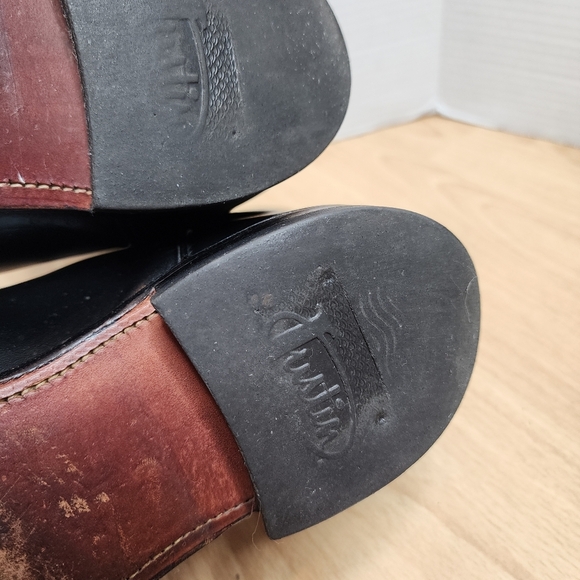 Justin Boots Black Cowboy Boots Men's size 8.5D - Picture 5 of 16